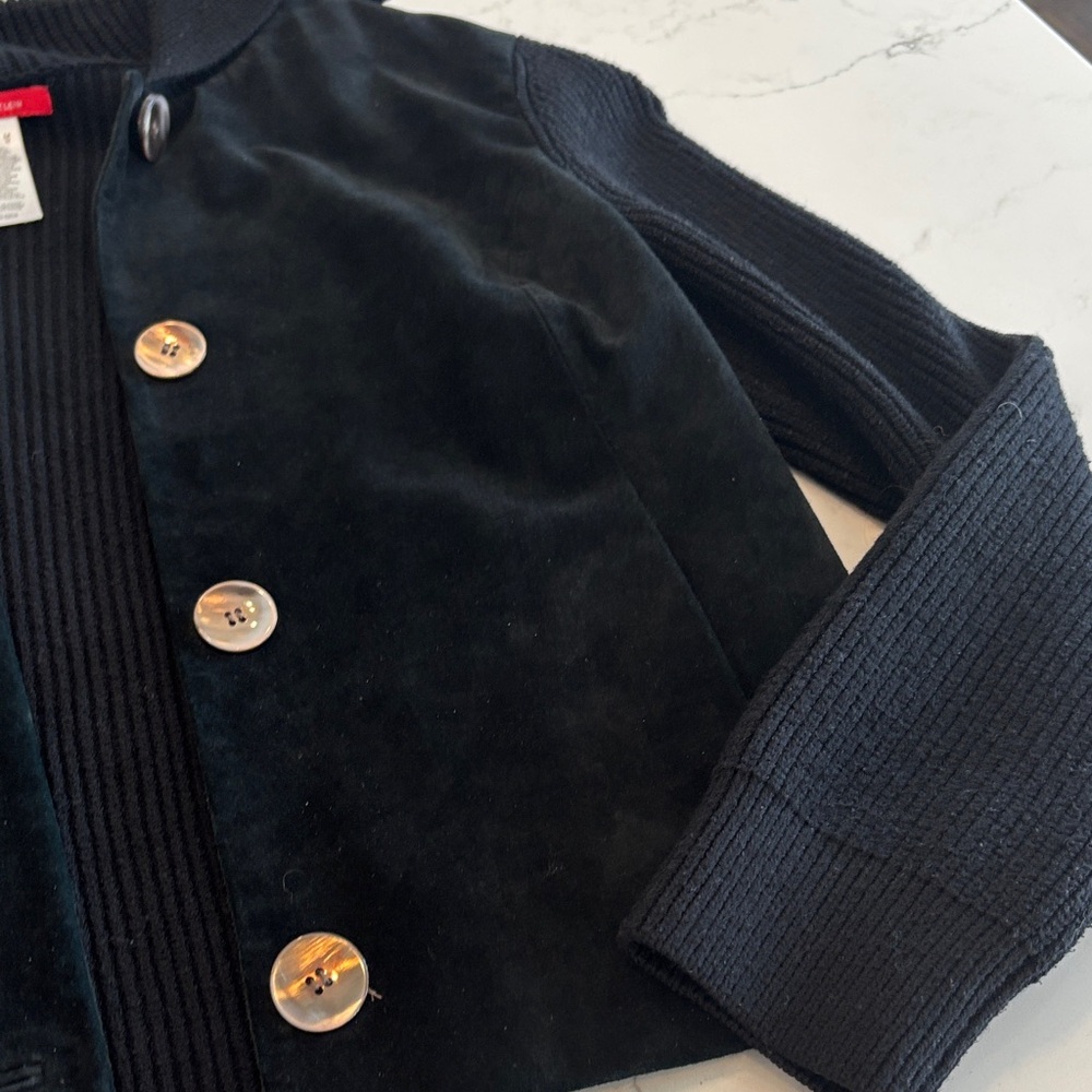 Anne Klein Black Women's Serster Jacket - Picture 4 of 5